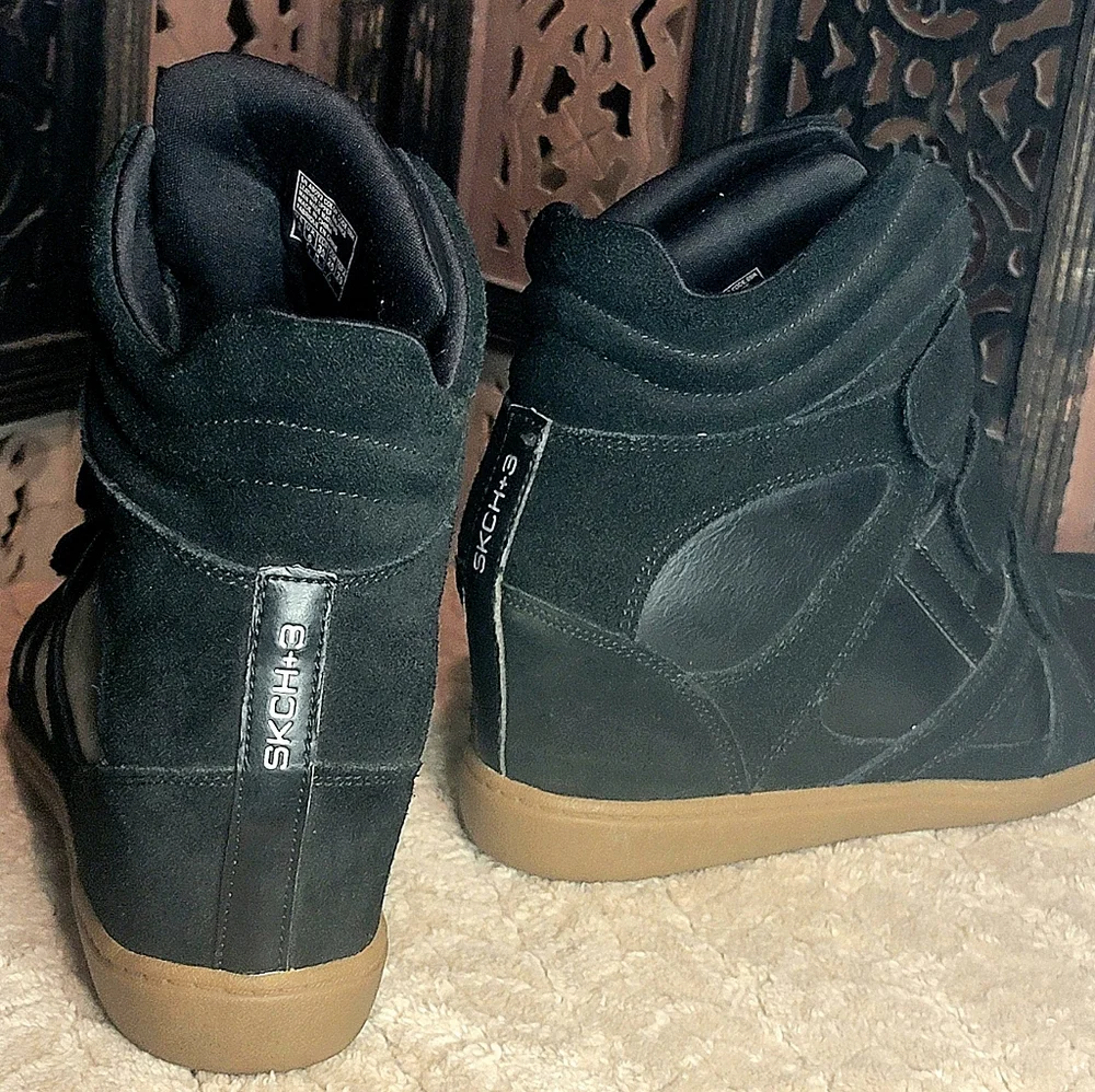 SKCH+3 BY SKECHERS, BLACK, Sz 9 Like NEW! - Picture 3 of 8